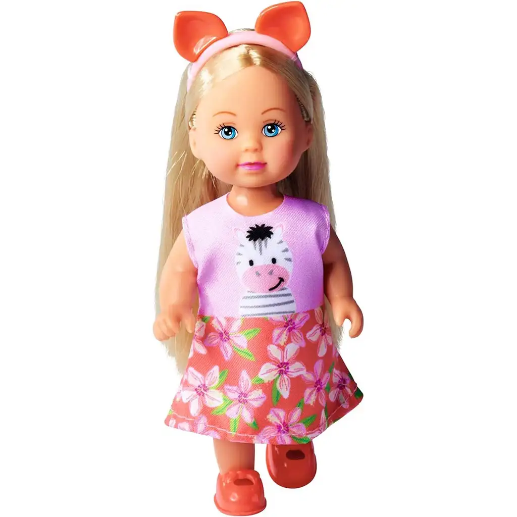 Еви Лав Кюти кукла в животинска дрешка в различни варианти 12см - Simba Toys изображение 3