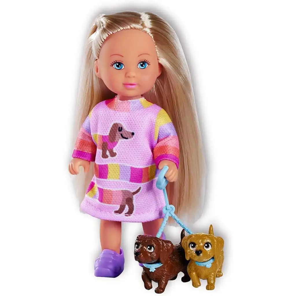 Evi Love: Еви кукла с две малки кученца - Simba toys изображение 2