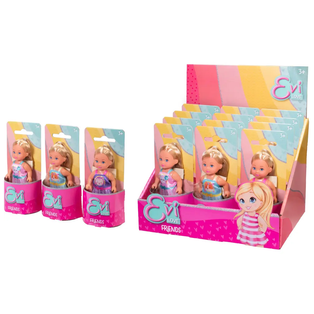 Evi Love: Приятели Руса Еви кукла в различни варианти 12 см - Simba Toys изображение 1