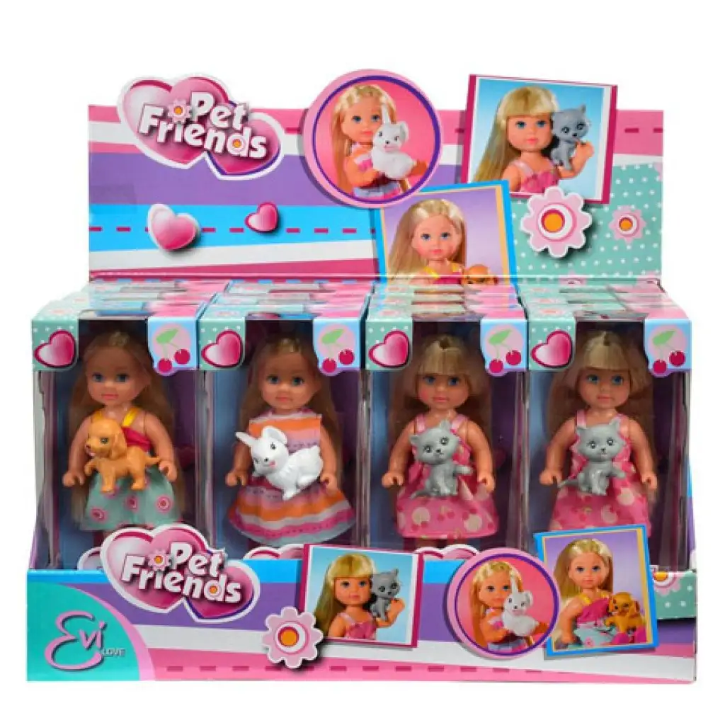 Éви Лав с животински приятели 3 вида - Simba Toys изображение 1