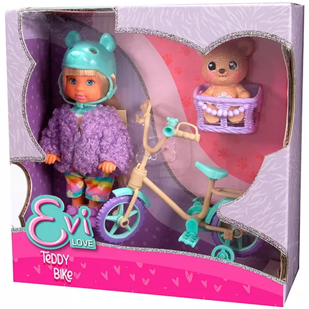 Evi Love: Теди колело – Велосипедна играчка - Simba Toys изображение 1