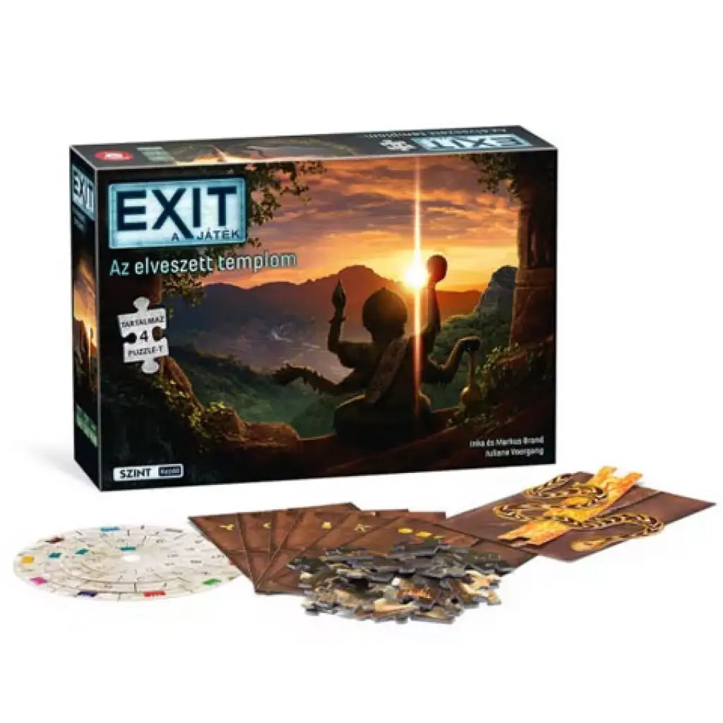 EXIT - Загубеният храм пъзел настолна игра - Piatnik изображение 1