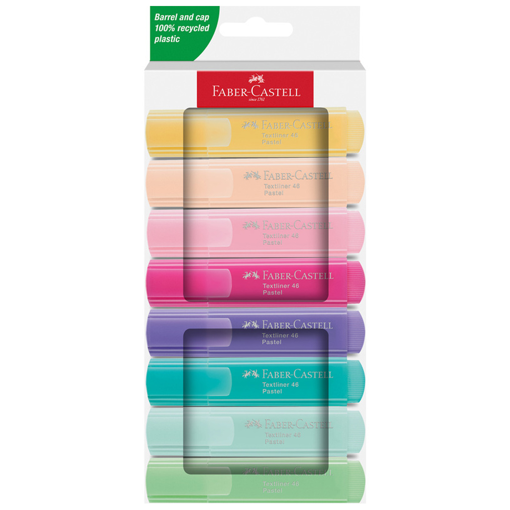 Faber-Castell: 1546 Пастел 8 бр. комплект флумастери изображение 1