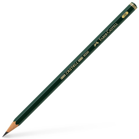 Faber-Castell: 9000 графитен молив 2B изображение 1