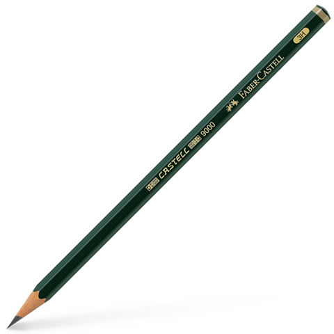Faber-Castell: 9000 графитен молив 3H изображение 1
