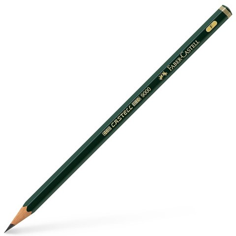 Faber-Castell: 9000 графитен молив F изображение 1