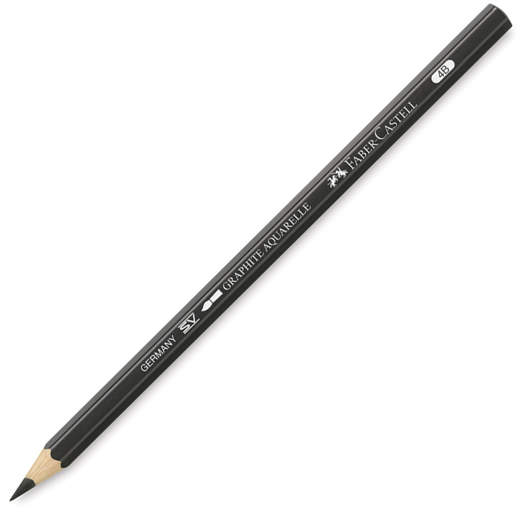 Faber-Castell: Акварел графитен молив 4B изображение 1