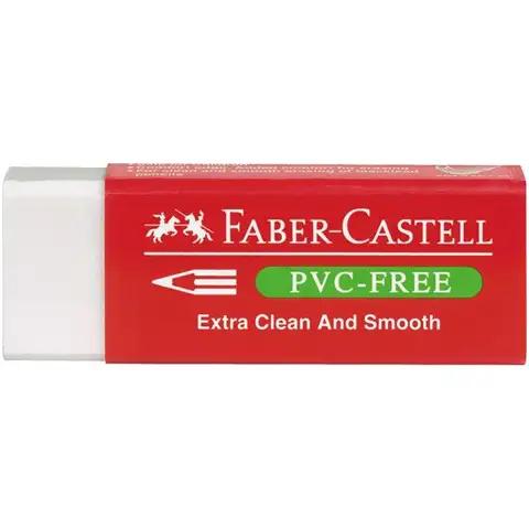 Faber-Castell: Бял PVC менти винилов гумичка изображение 1