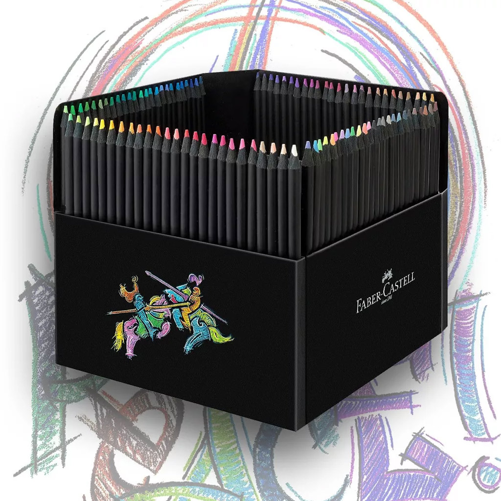 Faber-Castell: Черна серия цветни моливи комплект 100бр. изображение 2