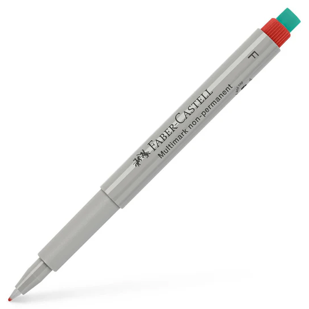 Faber-Castell: Фолиев маркер F червен изображение 1