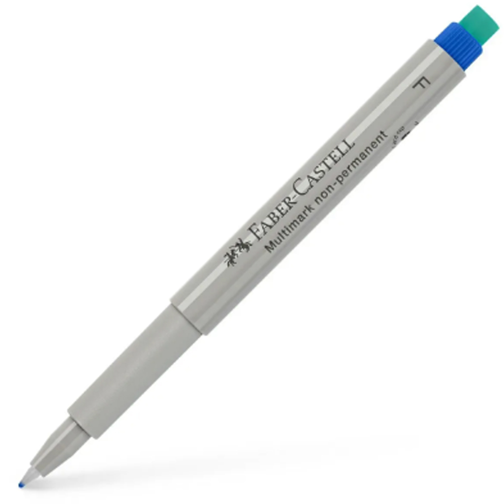 Faber-Castell: Фолиева маркер F син изображение 1
