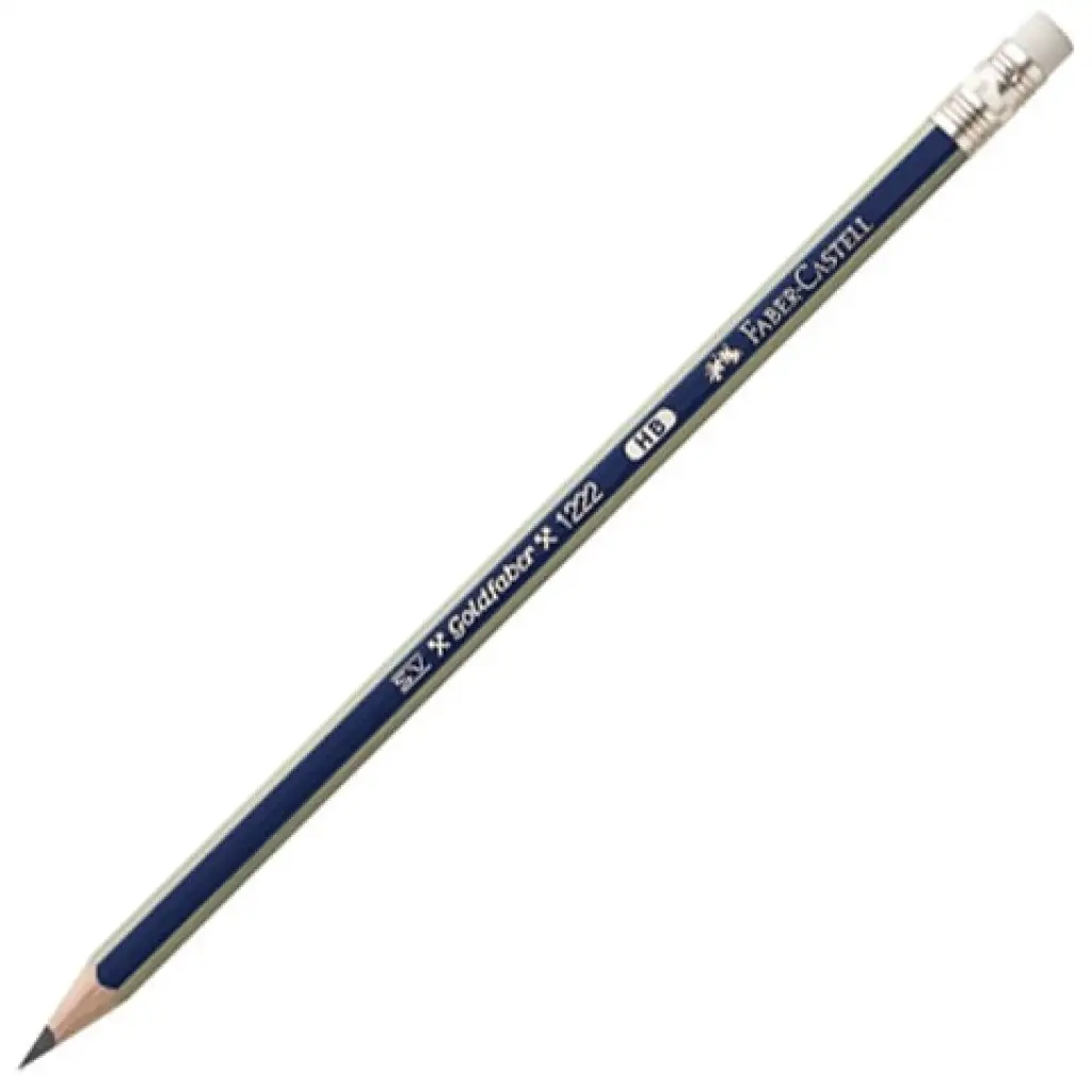 Faber-Castell: Goldfaber графитен молив с гумичка HB изображение 1