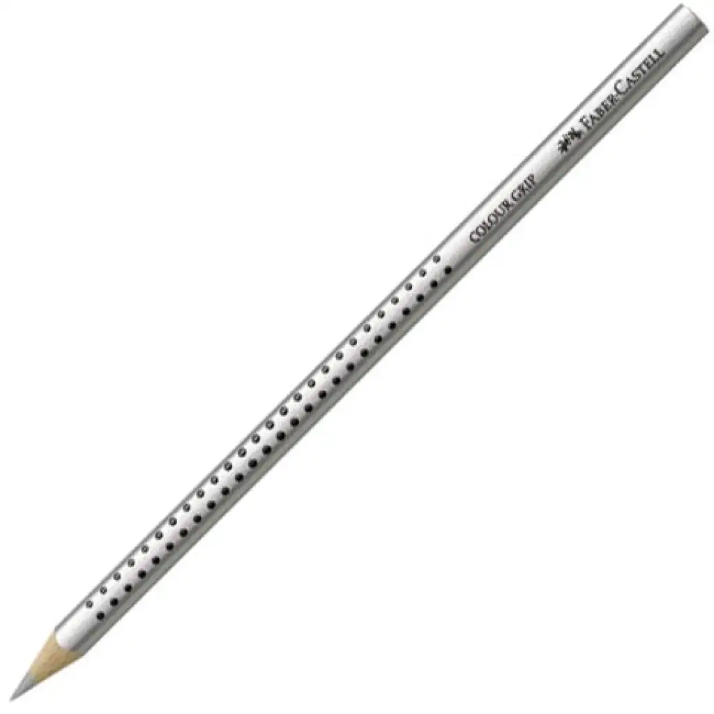 Faber-Castell: Grip '01 цветен молив сребрист изображение 1