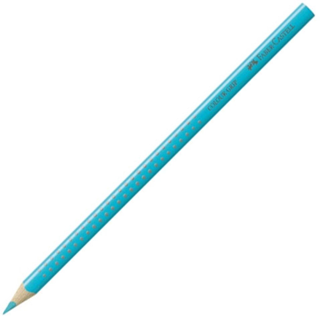 Faber-Castell: Grip '01 цветен молив средносин изображение 1