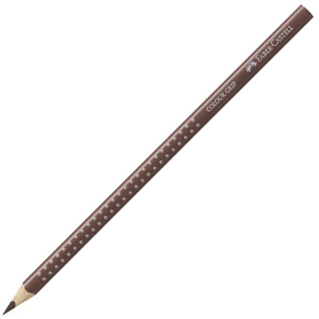 Faber-Castell: Grip '01 цветен молив тъмен кафяв изображение 1