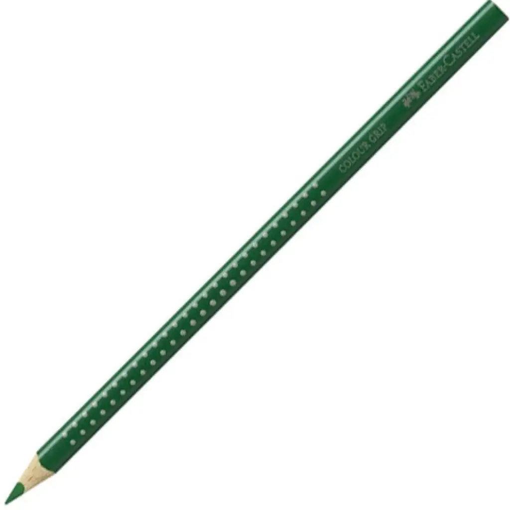 Faber-Castell: Grip '01 цветен молив тъмнозелен изображение 1