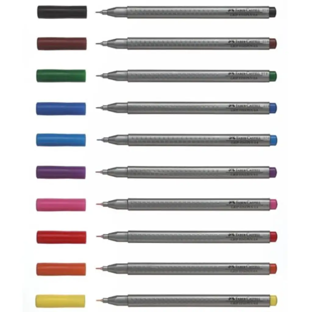 Faber-Castell: Grip 0,4mm маркер комплект 10бр. изображение 2