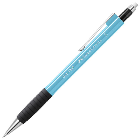 Faber-Castell: Grip 1345 молив с пълнител в светлосин цвят 0,5mm изображение 1