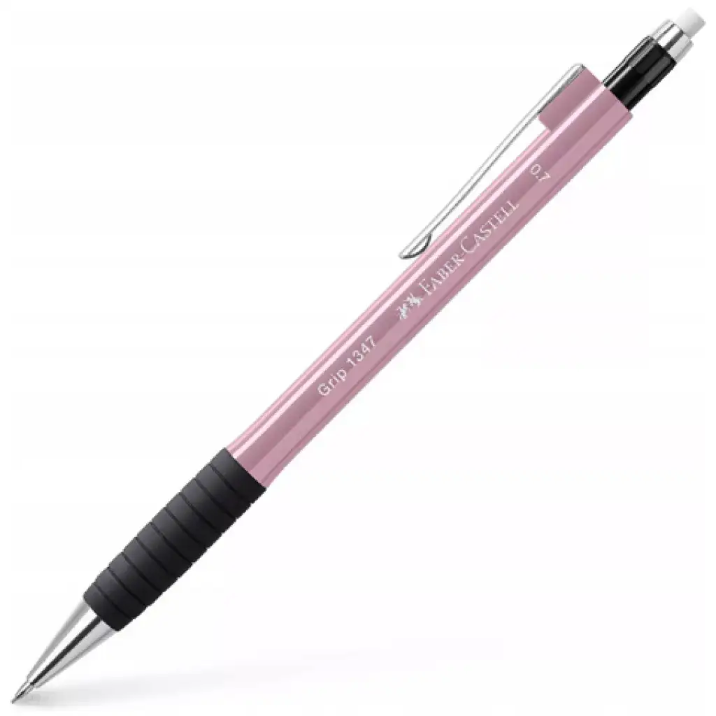 Faber-Castell: Grip 1347 молив с пълнител 0,7mm розов изображение 1