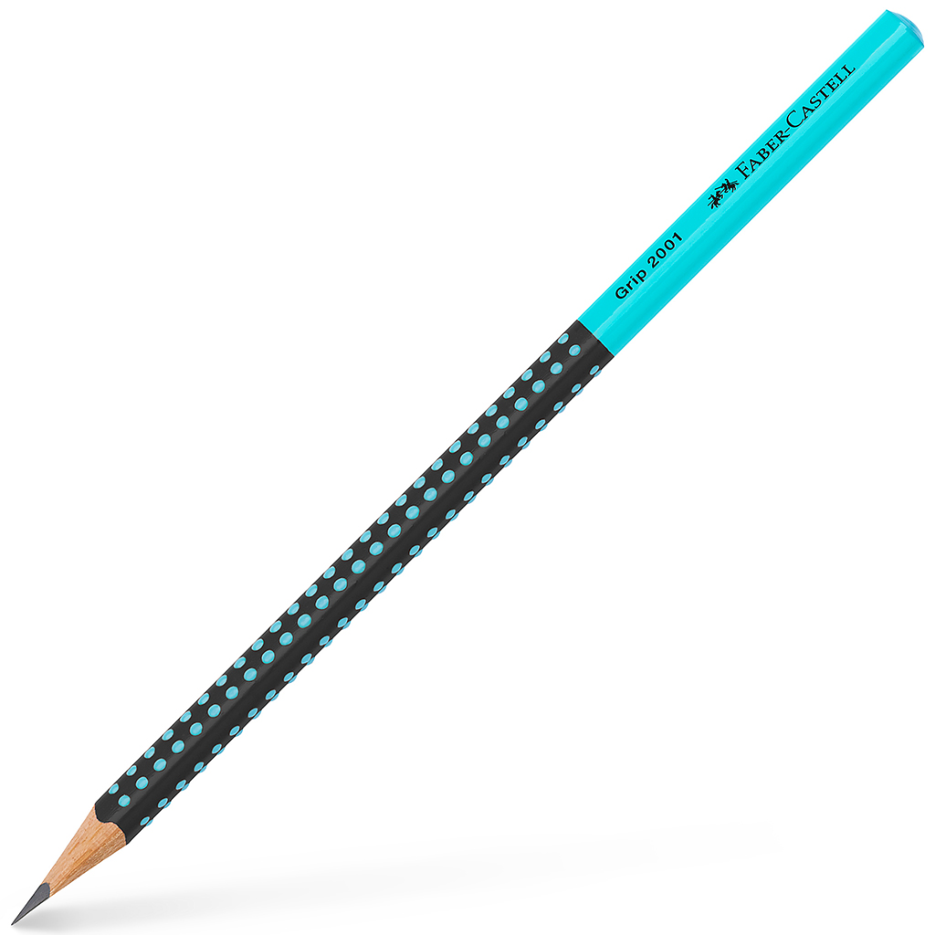 Faber-Castell: Grip 2001 графитен молив HB черен-туркуаз изображение 1