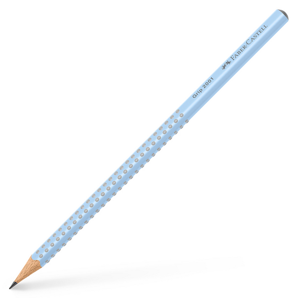 Faber-Castell: GRIP 2001 небесносиня графитна химикалка 2B изображение 1