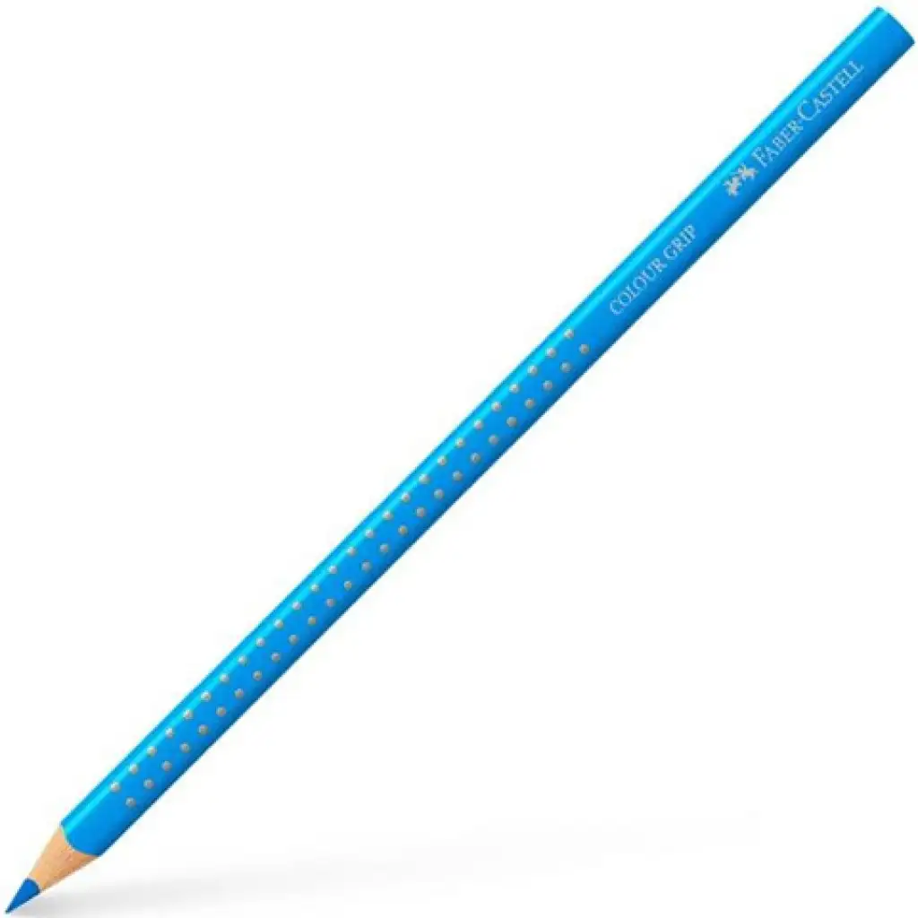 Faber-Castell: Grip 2001 Неон синя цветна молив изображение 1