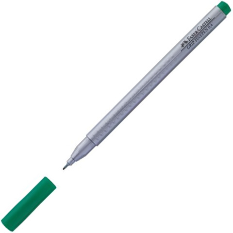 Faber-Castell: Grip Finepen ротационен 0,4mm смарагдово зелено изображение 1
