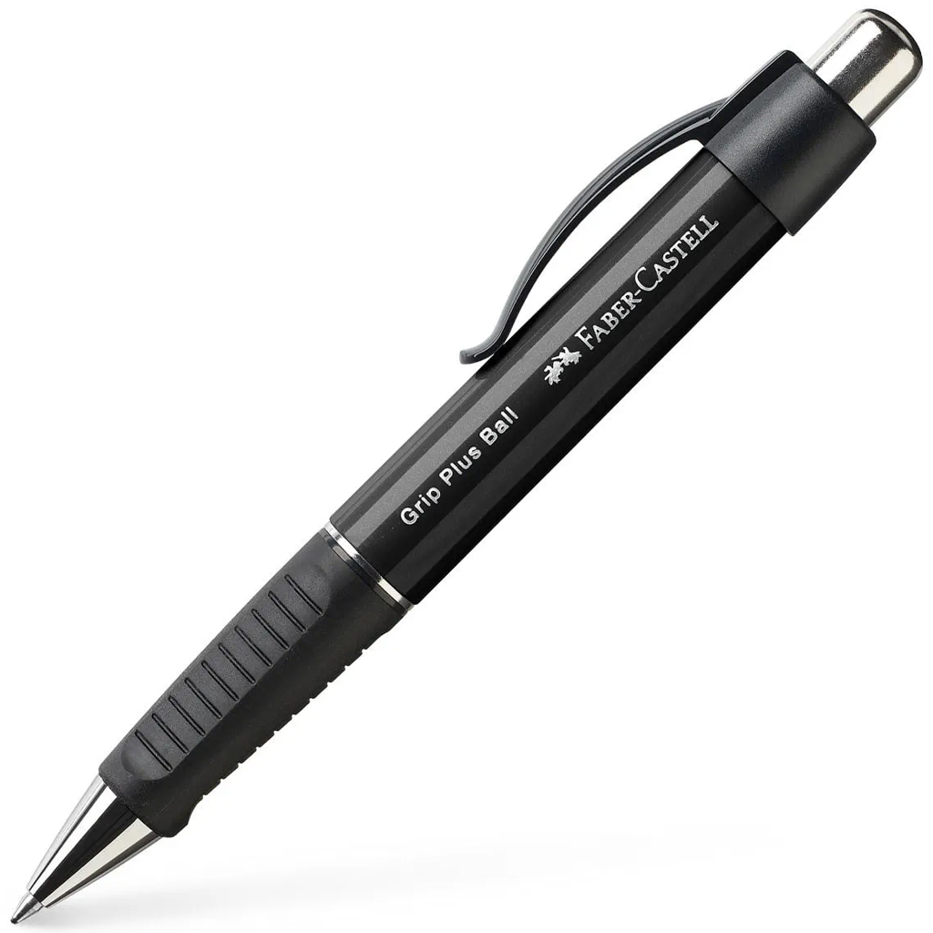 Faber-Castell: Grip Plus химикалка M черен изображение 1