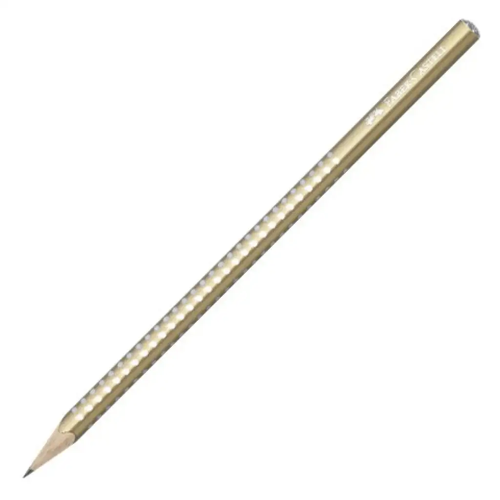 Faber-Castell: Искрящ златен графитен молив 1бр изображение 1