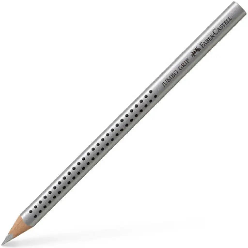 Faber-Castell: Jumbo Grip 2001 цветен молив сребрист изображение 1
