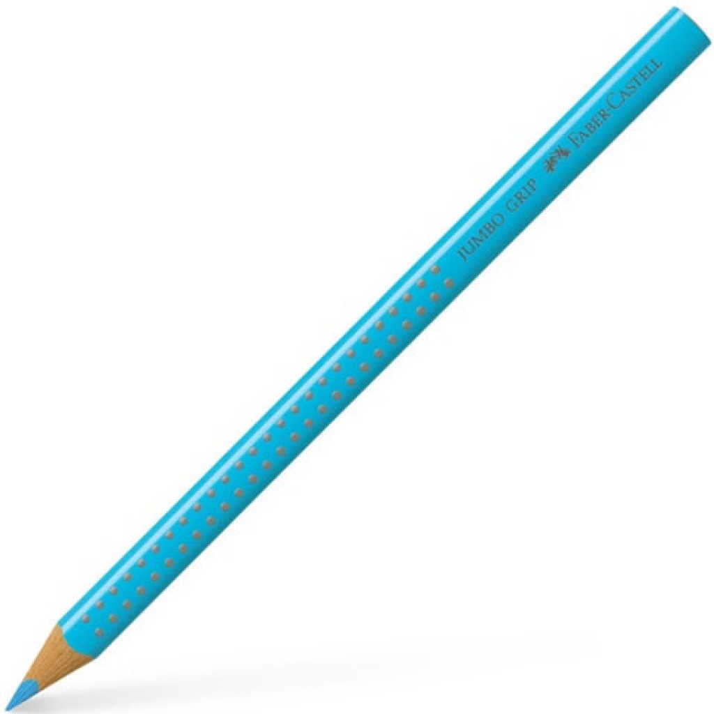 Faber-Castell: Jumbo Grip 2001 цветен молив светло син изображение 1