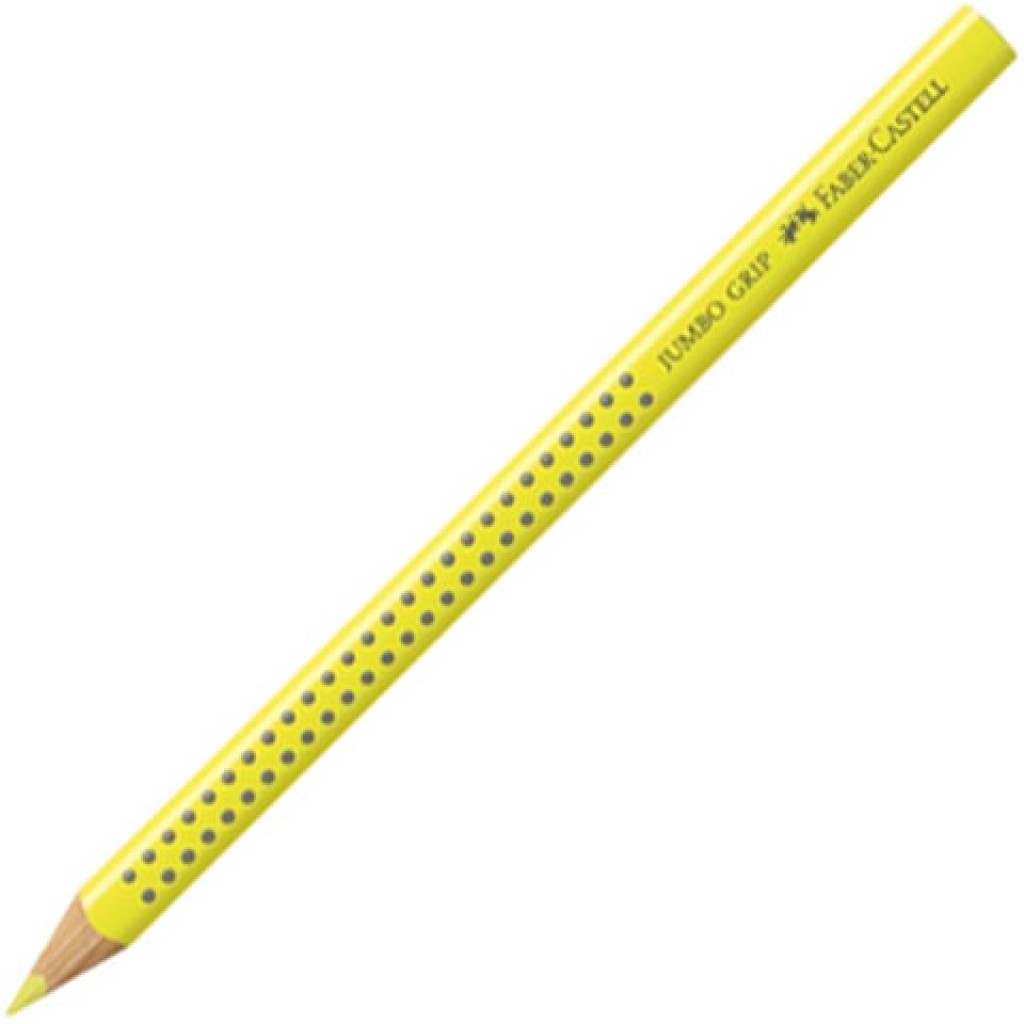Faber-Castell: Jumbo Grip 2001 цветен молив светло жълт изображение 1