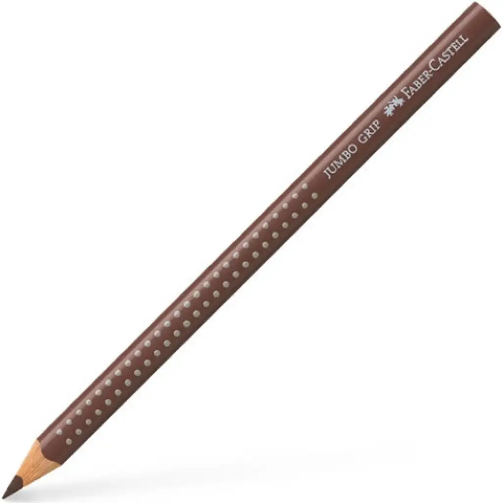 Faber-Castell: Jumbo Grip 2001 цветен молив тъмен кафяв изображение 1