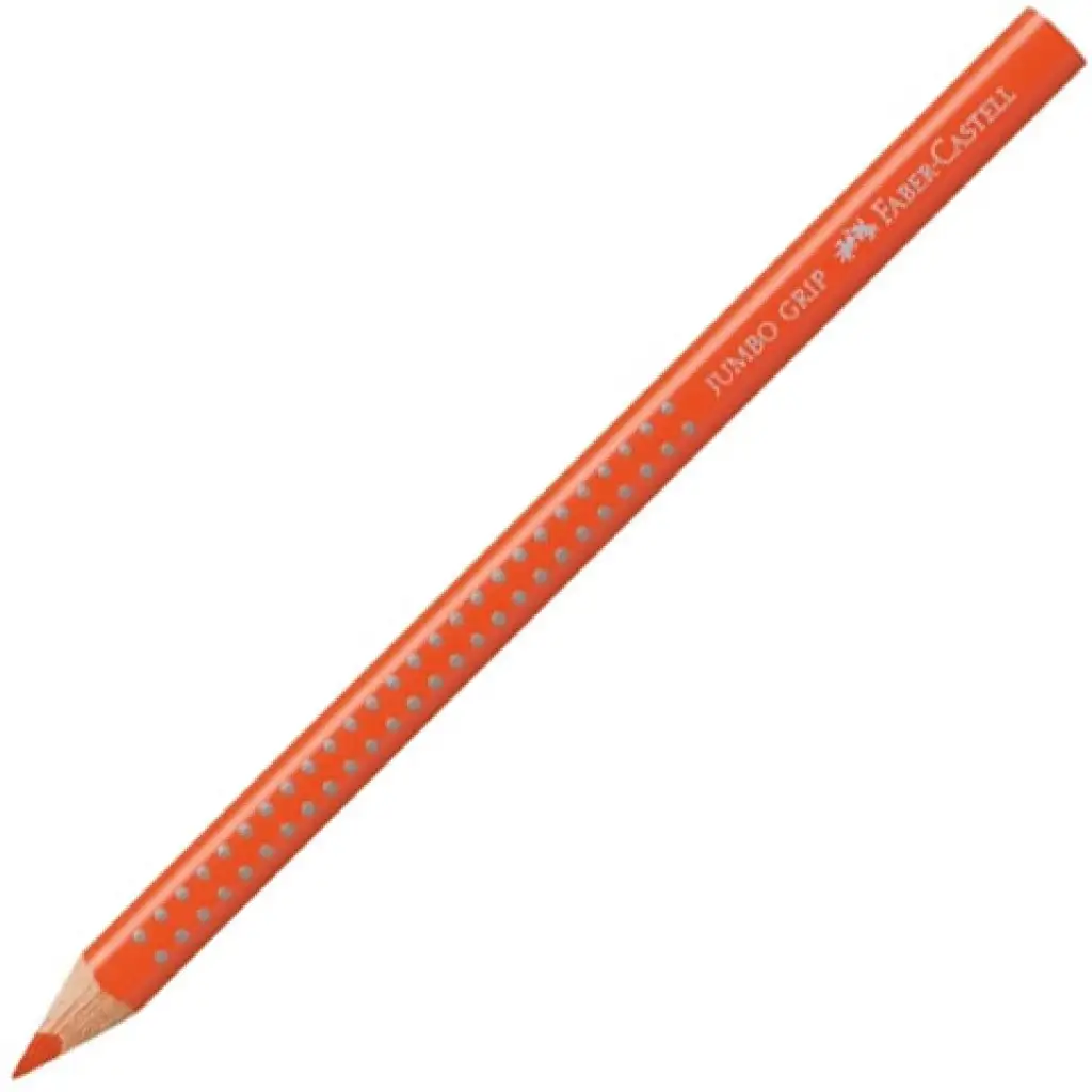 Faber-Castell: Jumbo Grip 2001 цветен молив тъмен оранжев изображение 1