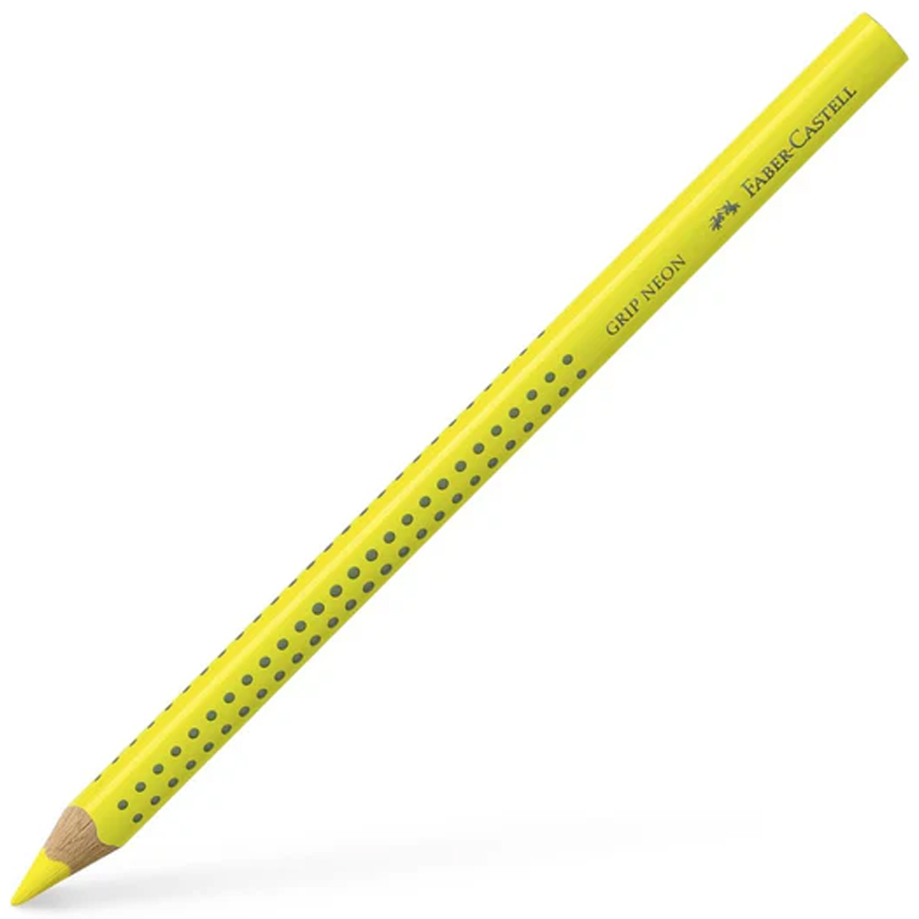 Faber-Castell: Jumbo Grip цветен молив неоново жълто изображение 1
