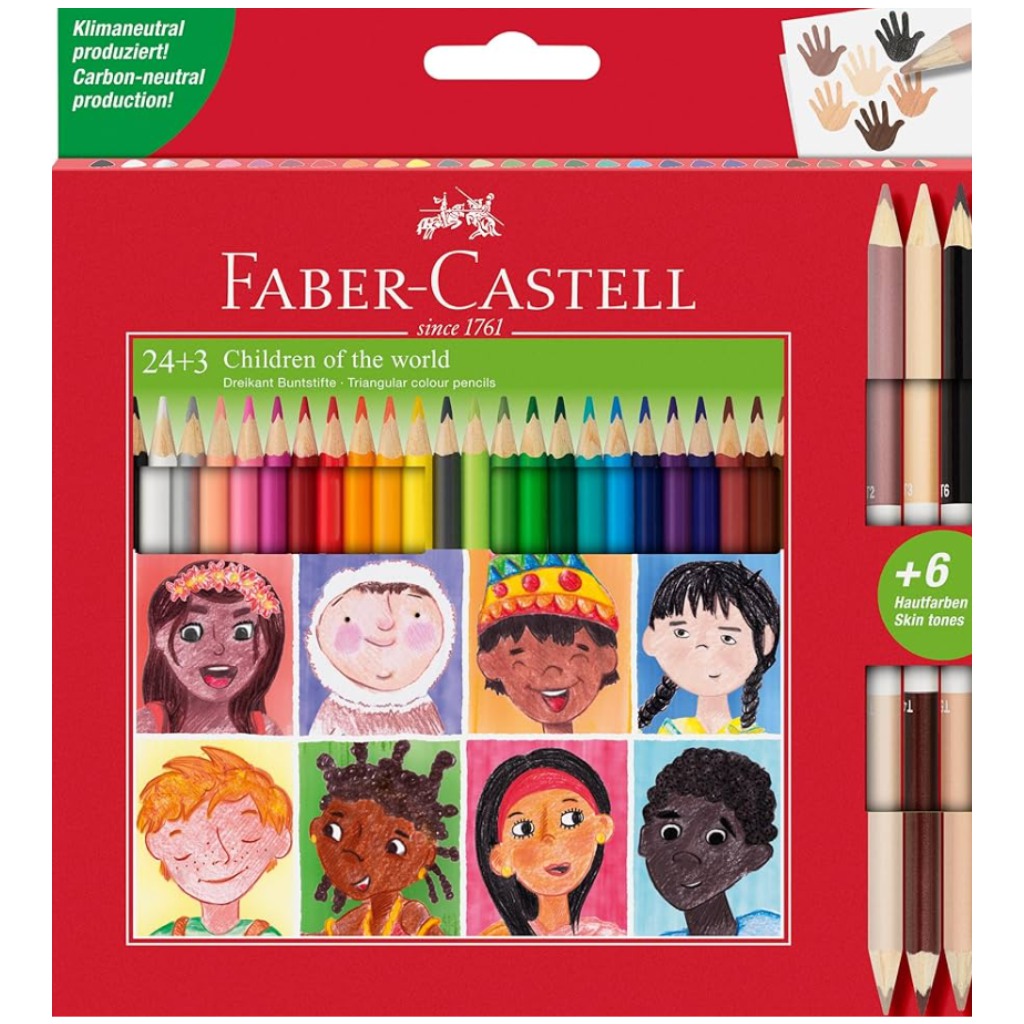 Faber-Castell: комплект цветни моливи 24+3бр изображение 1
