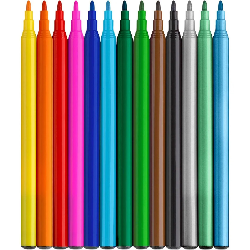 Faber-Castell: Комплект флумастери с динозаври 10+3бр. изображение 2