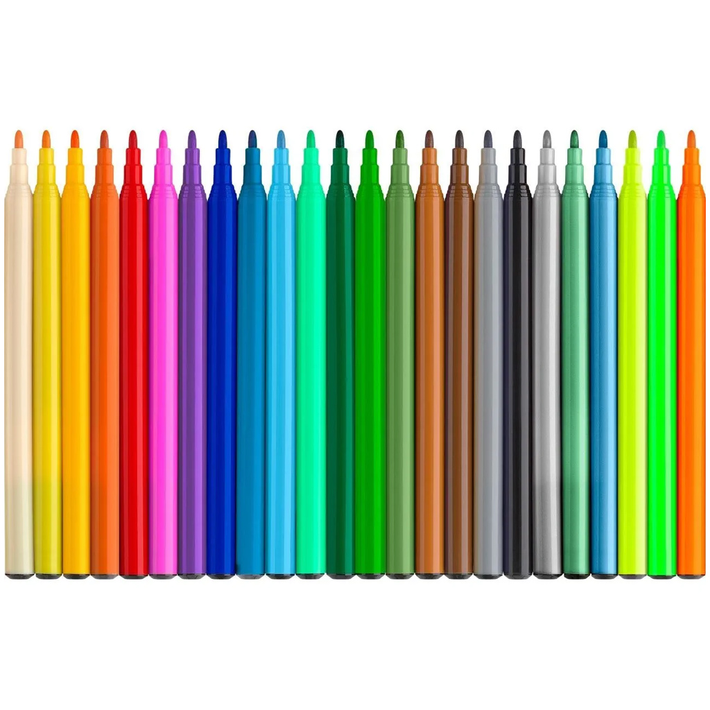 Faber-Castell: Комплект флумастери с динозаври 18+6бр. изображение 2