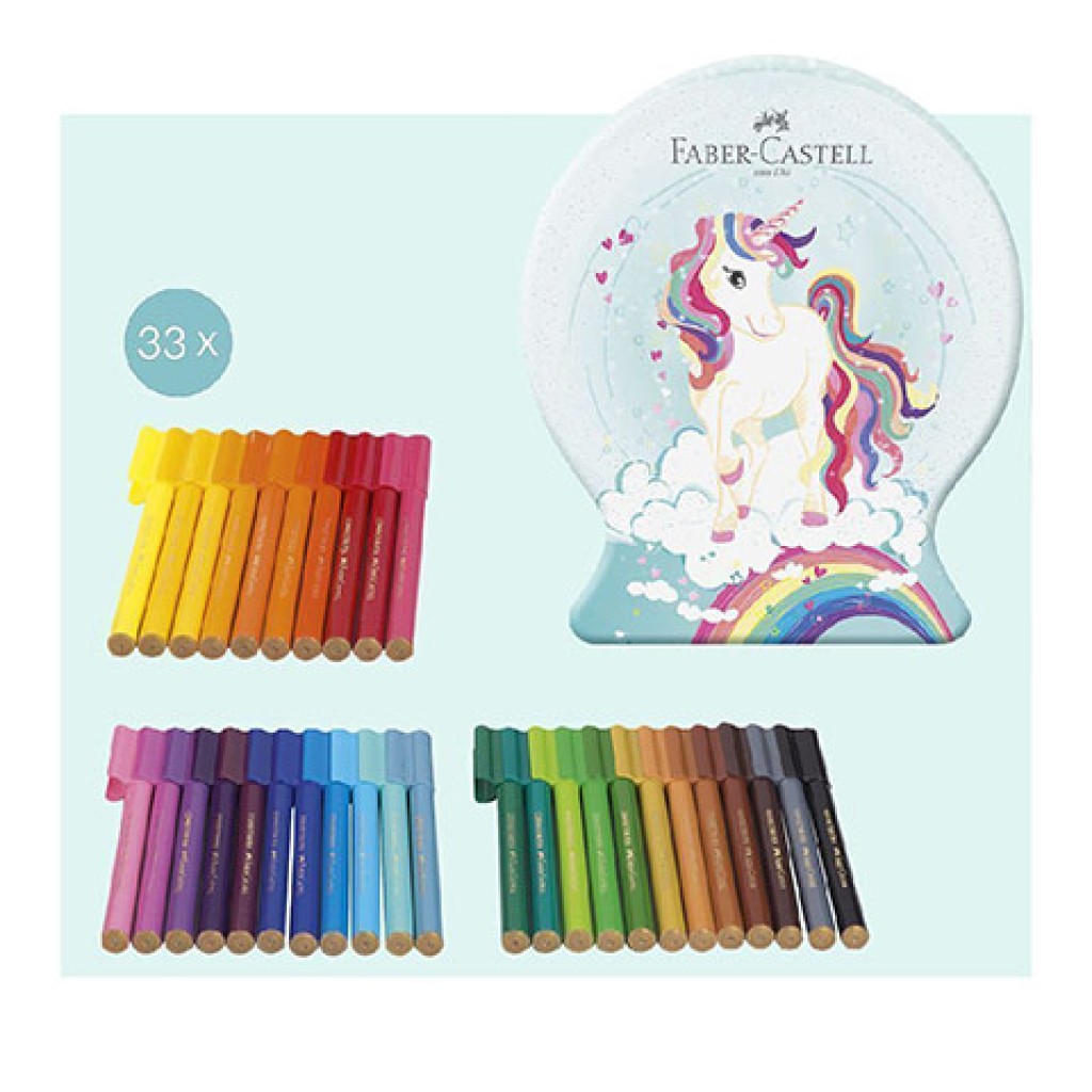 Faber-Castell: Комплект флумастери с еднорози в кутия от 33 бр. изображение 2