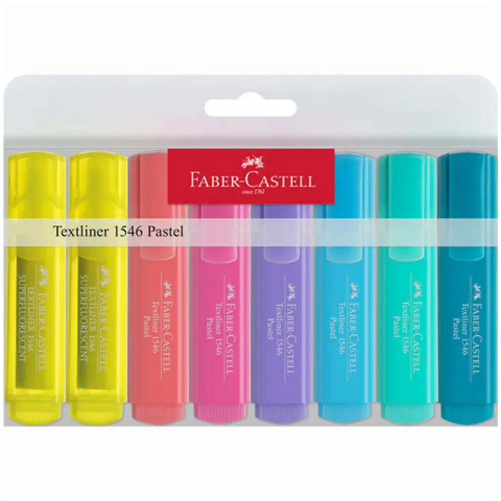Faber-Castell: комплект от 8 пастелни маркера за текст изображение 1