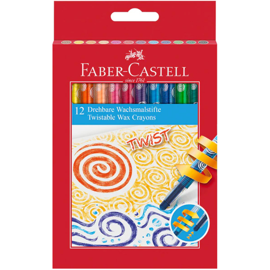Faber-Castell: Комплект восъчни пастели 12 броя изображение 1