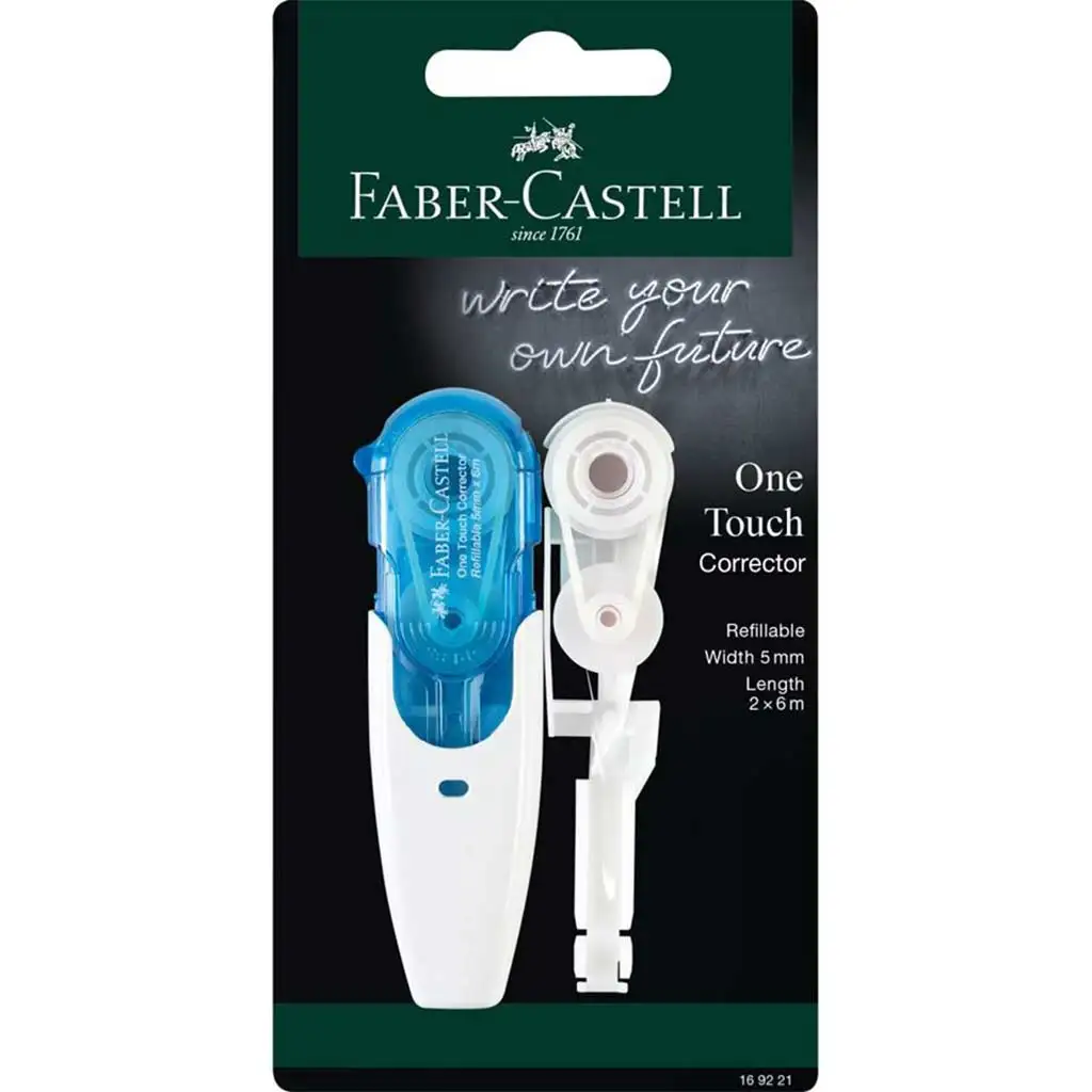 Faber-Castell: Коректорен ролер 5mmx6m с резервна част изображение 1