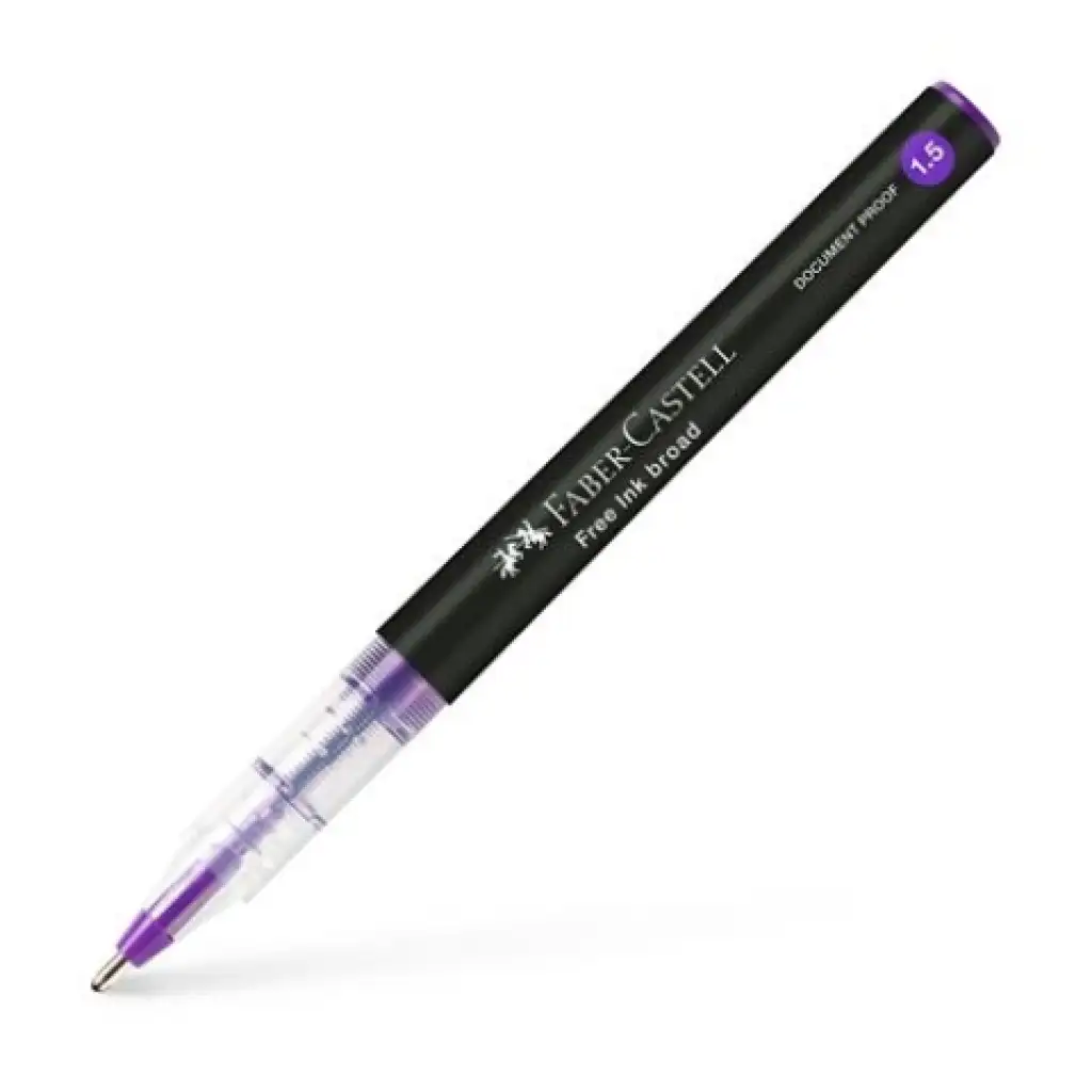 Faber-Castell: Лилав ролер с перо 1,5mm изображение 1