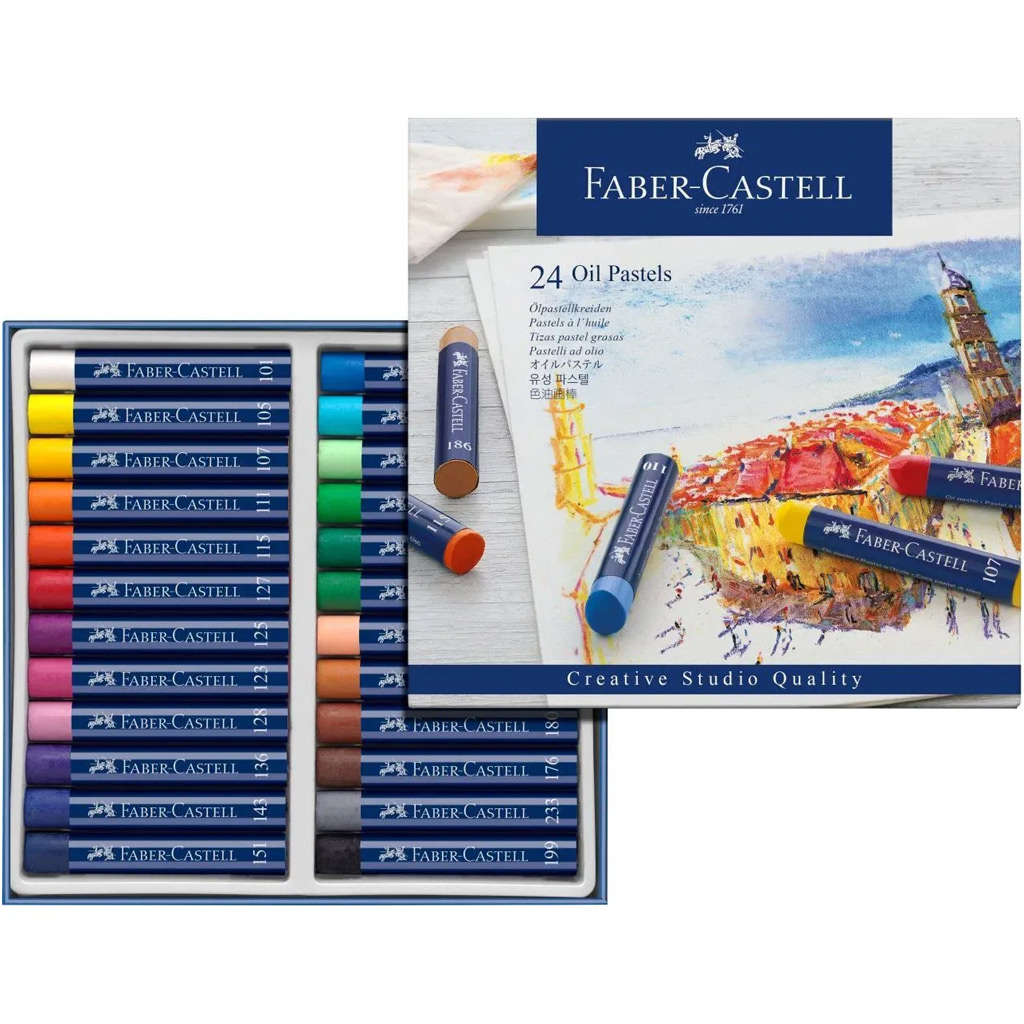 Faber-Castell: Маслени пастели комплект от 24 броя изображение 2