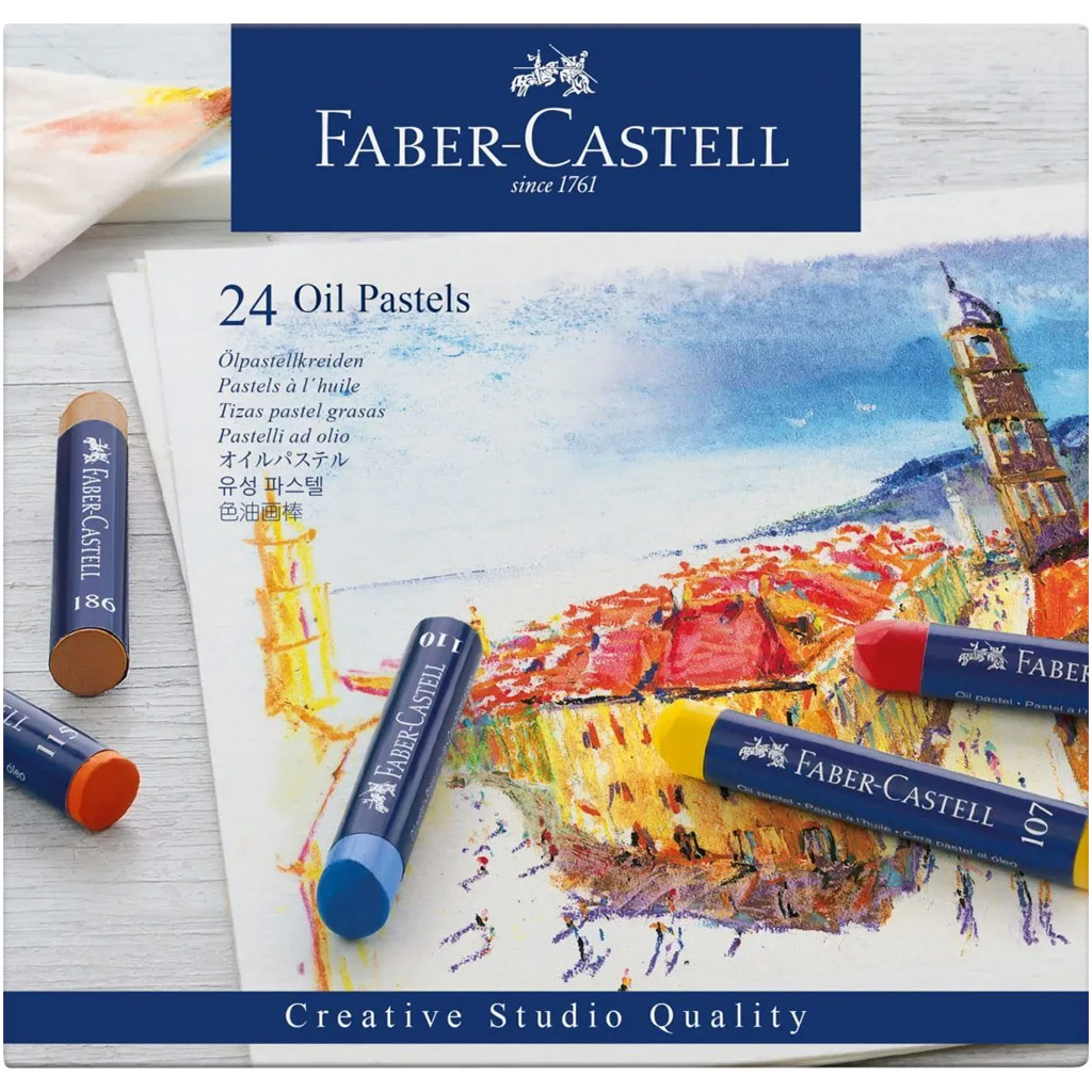 Faber-Castell: Маслени пастели комплект от 24 броя изображение 1