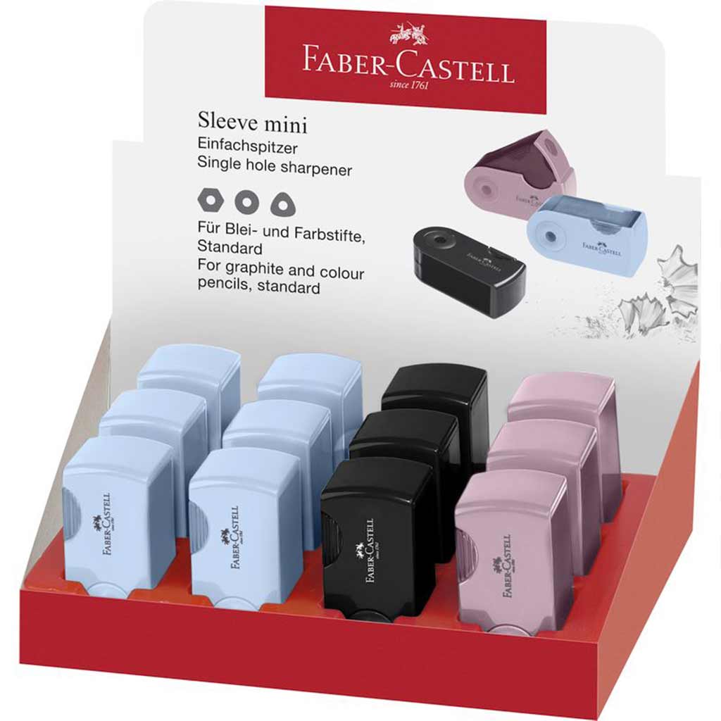 Faber-Castell: Мини ръкав хармония острилка в четири цвята 1бр изображение 1