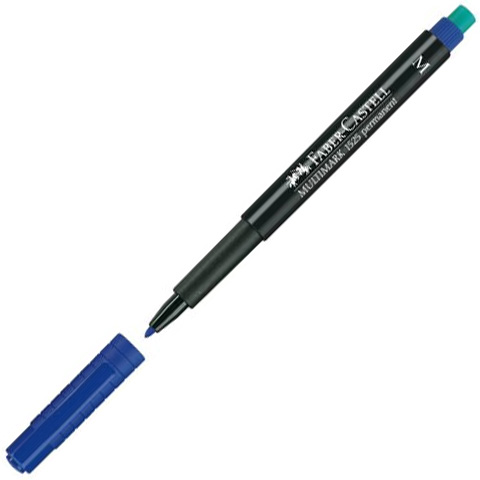 Faber-Castell: Multimark алкохолен маркер M 1mm син изображение 1