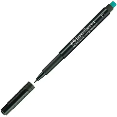 Faber-Castell: Multimark алкохолна флумастер S 0,4mm черен изображение 1
