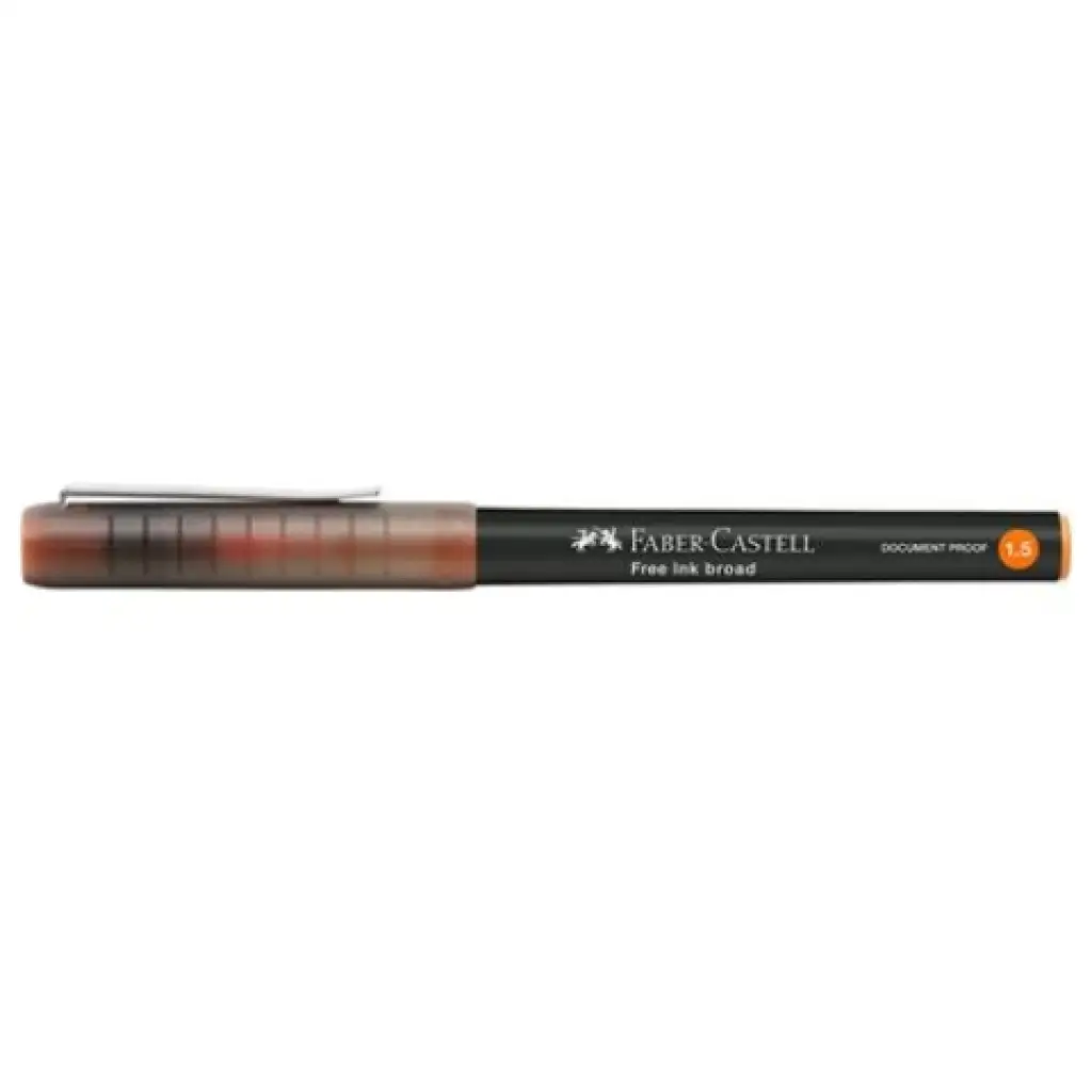 Faber-Castell: Оранжев ролер с писалка 1,5mm изображение 2
