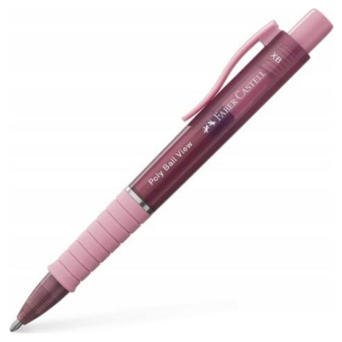 Faber-Castell: Полие Ball XB розов химикал изображение 1